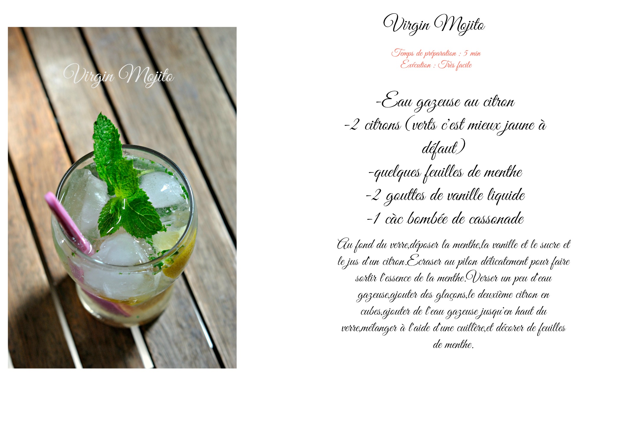 Le Mojito Et Ses Variantes Mojito Mojito Fraise Recette Pour 10